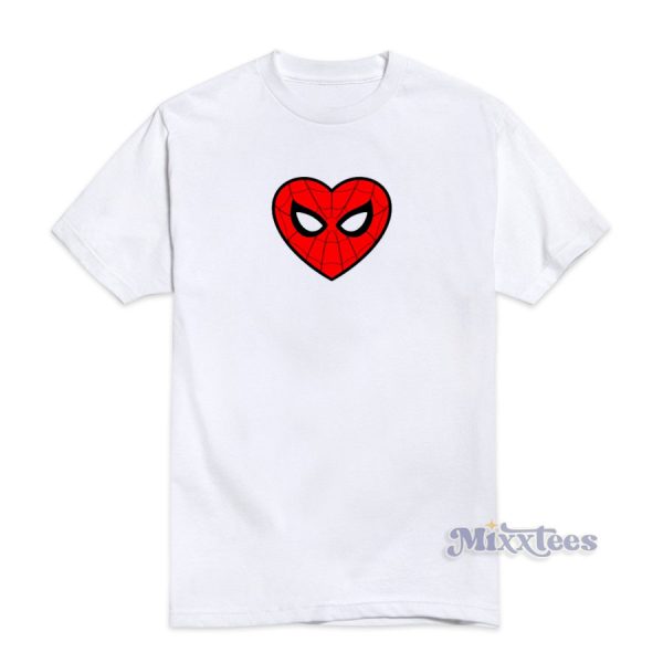 Spiderman Heart Hoodie for Unisex