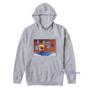 Spongebob Lifting Teddy Bears Hoodie 1