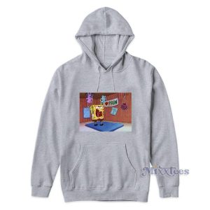 Spongebob Lifting Teddy Bears Hoodie 2