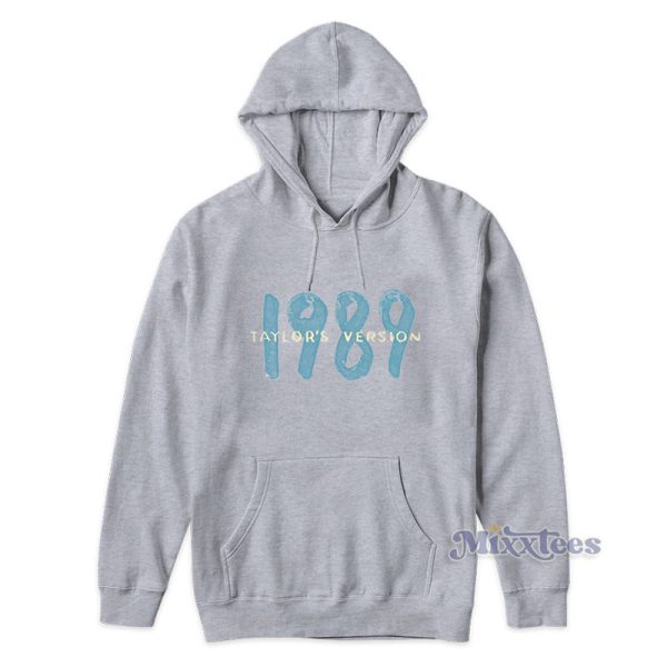 Spotify Fans First Heather 1989 Taylor Swift Hoodie