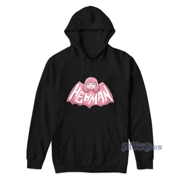 Spy X Family Funny Batman Logo Hoodie