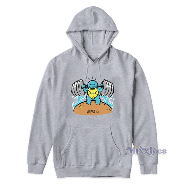 Squattle Workout Tuff N Tiny Pokemon Hoodie