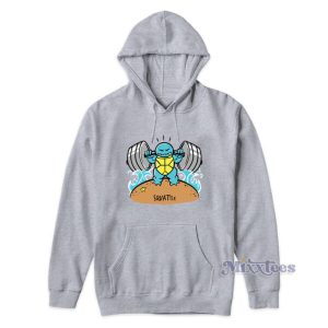 Squattle Workout Tuff N Tiny Pokemon Hoodie