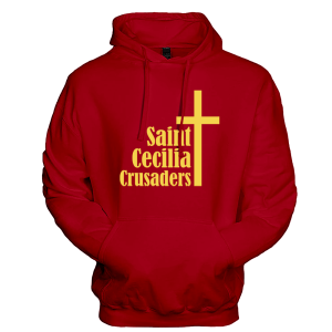 St Cecilia Crusaders Gold Cross 2