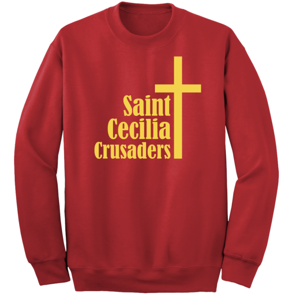 St. Cecilia Crusaders Gold Cross