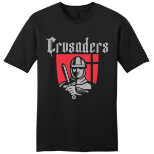 St. Cecilia Crusaders Logo Black