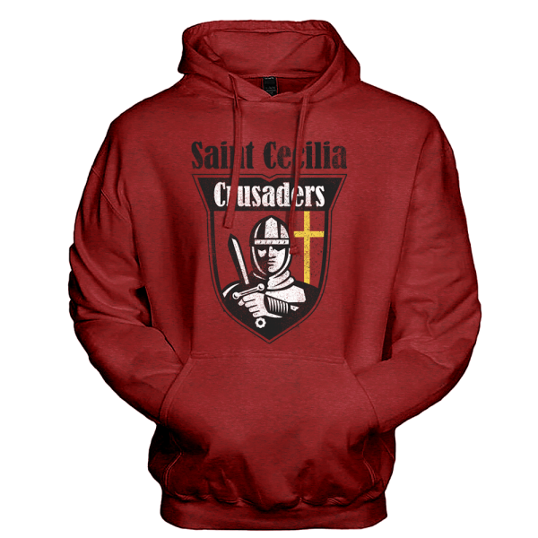 St. Cecilia Crusaders Vintage Logo