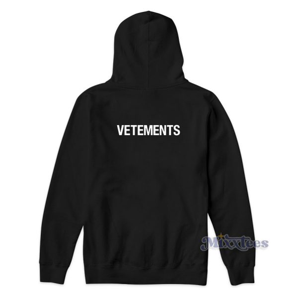 Staff Vetements Hoodie for Unisex