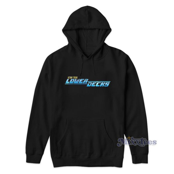 Star Trek Lower Decks Logo Hoodie For Unisex