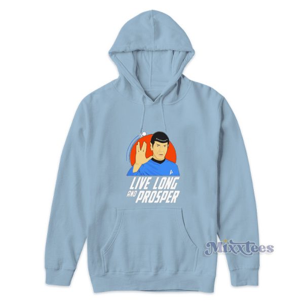 Star Trek Spock Live Long And Prosper Hoodie