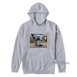 Star Wars Baby Yoda Drinking Soup Hoodie for Unisex 1