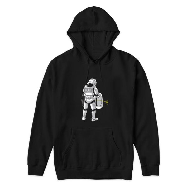 Star Wars Stormtrooper Auf Toilette Hoodie