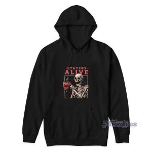 Staying Alive Coffee Hoodie for Unisex 2