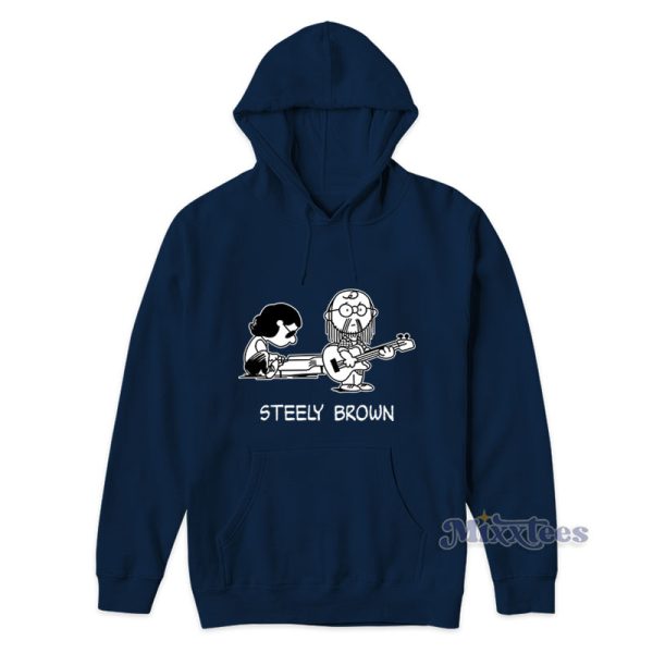 Steely Dan Peanuts Cartoon Hoodie