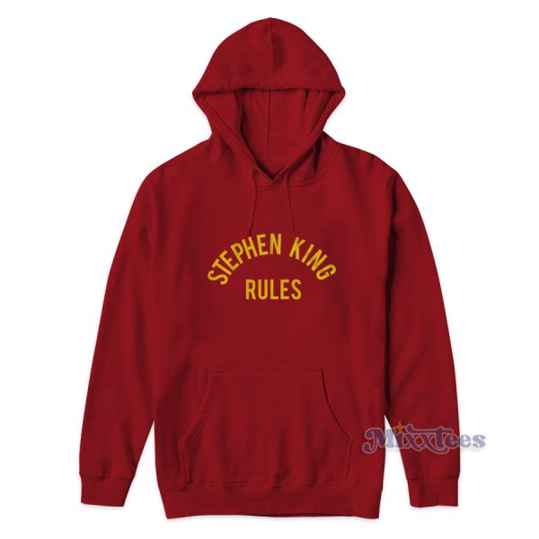 Stephen King Rules Hoodie for Unisex