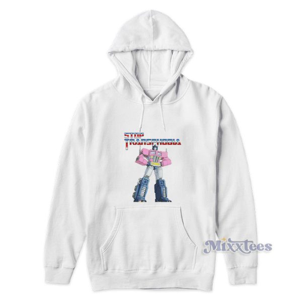 Stop Transphobia Optimus Prime Hoodie