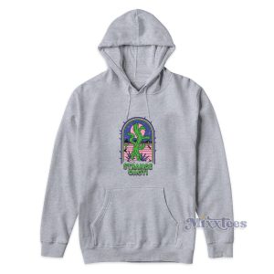 Strange Cacti Night Cream Hoodie for Unisex 1