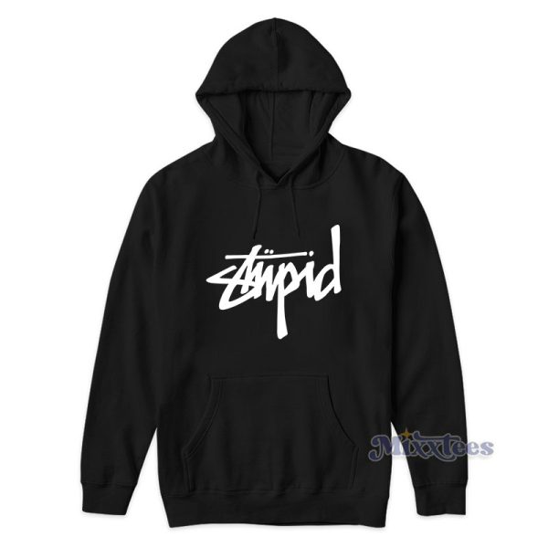 Stupid Stussy Parody Hoodie For Unisex