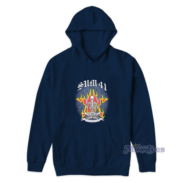 Sum 41 All Killer No Filler Skeleton Hoodie