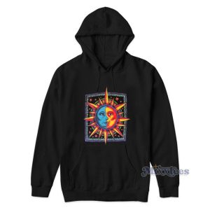 Sun Moon Stars Celestial Mad Engine Hoodie For Unisex 2