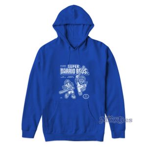 Super Mario Bros Bo Bichette Vladimir Guerrero Jr Toronto Hoodie