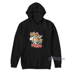 Super Mario Broth Rappin Mario Hoodie 2
