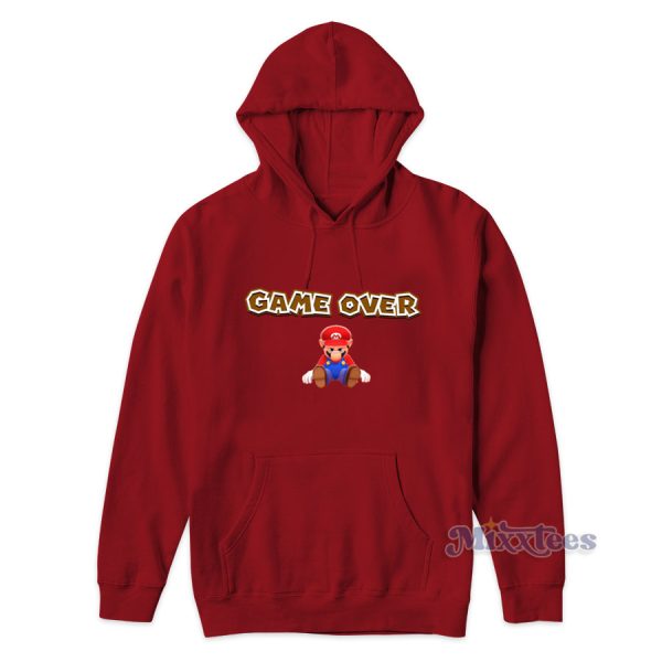 Super Mario Game Over Hoodie for Unisex