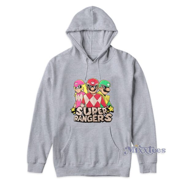 Super Mario Super Rangers Hoodie