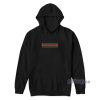 Supreme Gucci Box Logo Hoodie for Unisex