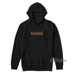 Supreme Gucci Box Logo Hoodie for Unisex
