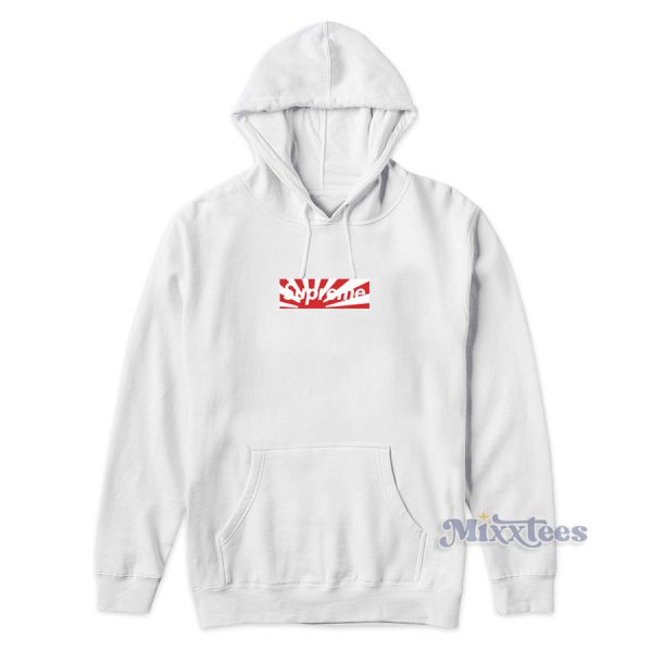 Supreme Japan Logo Hoodie for Unisex