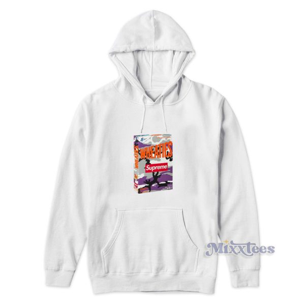 Supreme Wheaties Cereal Box Hoodie for Unisex