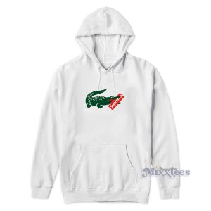 Supreme x Lacoste Collabs Hoodie 1