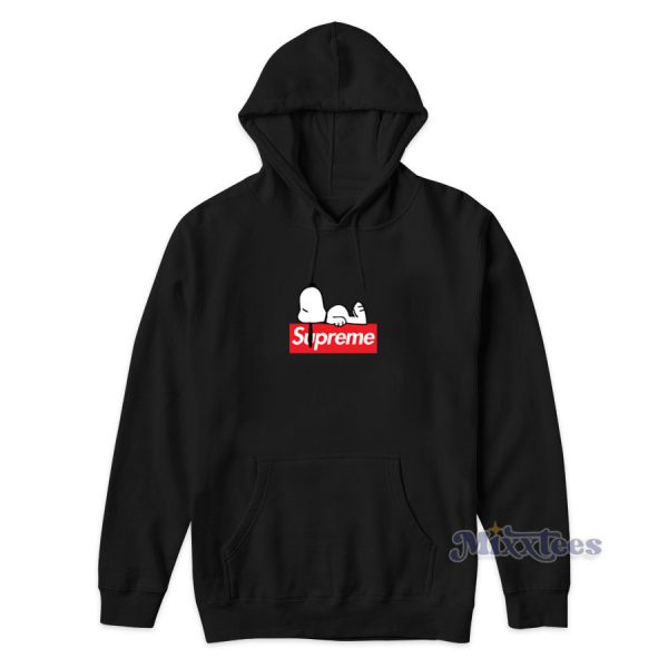 Taking A Rest Supreme Snoopy Hoodie