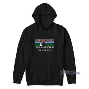 Tecmo Bowl Bo Jackson Hoodie for Unisex 1 Tecmo Bowl Bo Jackson Hoodie for Unisex 2