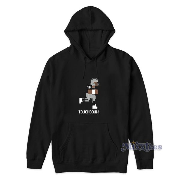 Tecmo Bowl Bo Jackson Touchdown Hoodie for Unisex