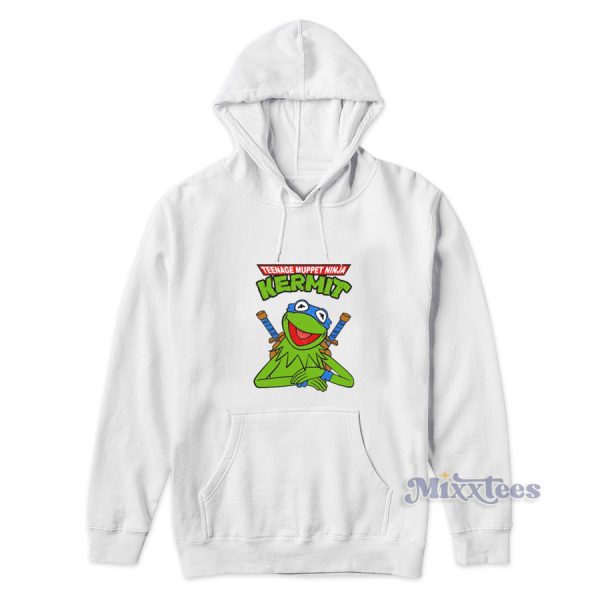 Teenage Muppet Ninja Kermit Hoodie for Unisex