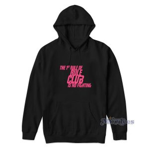 The 1st Rule Of Rule Club Is No Fighting Hoodie 1