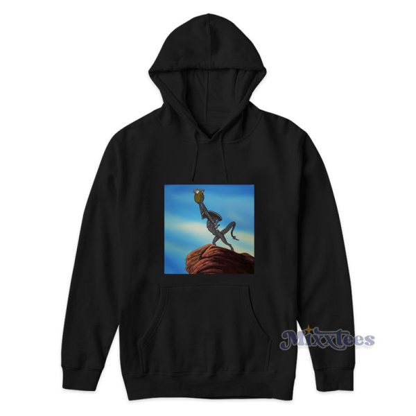 The Alien King Hoodie For Unisex