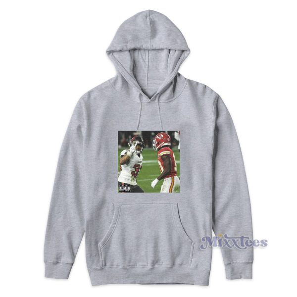 The Buccaneers SuperBowl Win As Album Covers Hoodie