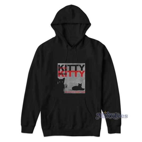 The Jesus And Meowy Chain Psychokitty Hoodie