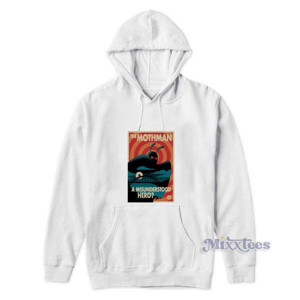 The Mothman A Misunderstood Hero Hoodie For Unisex