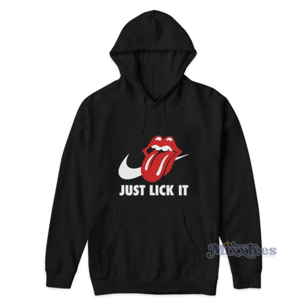 The Stone Just Lick It Parody Hoodie