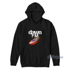 The Weeknd Dawn FM Rip Hoodie 2