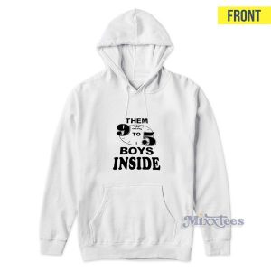 Them PPP Boys Qutside Hoodie for Unisex 3