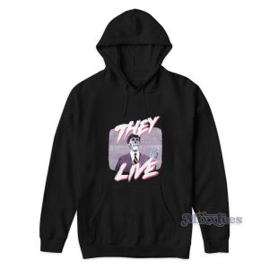 They Live Tv Screen Hoodie For Unisex 1