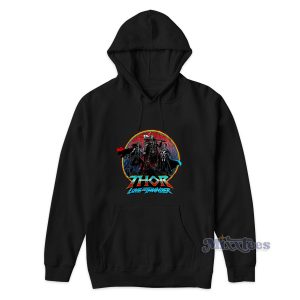 Thor Love and Thunder Logo Hoodie for Unisex 1