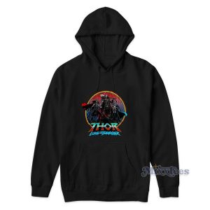 Thor Love and Thunder Logo Hoodie for Unisex 1 Thor Love and Thunder Logo Hoodie for Unisex 2