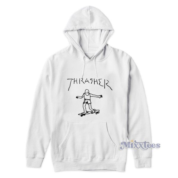 Thrasher Magazine Skateboard Mag Gonz Artwork Hoodie