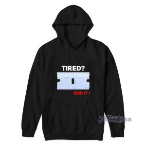Tired End It Tarot Hoodie 1